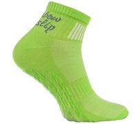Rainbow Socks - Donna Uomo Sportive Calze Antiscivolo ABS di Cotone - 1 Paia - Verde - Tamaño 44-46