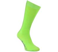 Rainbow Socks - Garçon Fille Chaussettes Hautes en Coton - 1 Paire - Vert - Taille 30-35