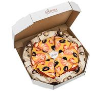 Rainbow Socks - Pizza Frutti di Mare - Donna Uomo - 4 paia di Calze - Taglia 36-40