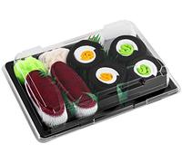 Rainbow Socks - Ragazza Ragazzo Calzini Sushi Tonno Cetriolo Oshinko Maki - 3 Paia - Taglia 24-29