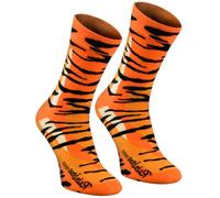 Rainbow Socks - Unisex Donna Uomo Calze Con Fantasia Animalier - Per Donne E Uomini - Safari E Giungla - 1 Paio - TIGRE - 41-46