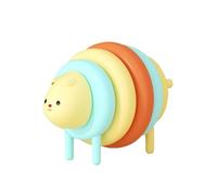 Rainbow Stacker, Sturdy Early Learning Animal Toy, 5.31x2.95x3.54 Inches Interactive Fun Educational Game, Preschool Stacking Sensory Blocks, for Toddler Kids Boys and Girls