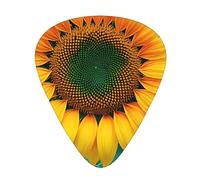 Rainbow Sunflower Eccezionale Plettro per Chitarra - Plettro su un solo lato in materiale ABS - Spessore diverso per diverse esperienze musicali - Ideale per chitarre e ukulele, plettro per chitarra,