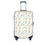 Rainbow Travel Rabbit custodia protettiva custodia elastica antigraffio varie dimensioni, bianco, M