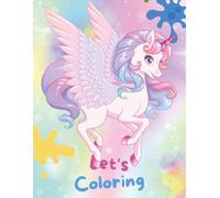 Rainbow Unicorn Coloring Book