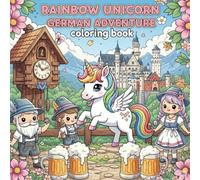 Rainbow Unicorn German Adventure: Cute Unicorn Germany Exploration