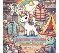 Rainbow Unicorn Magical Shop #8: coloring book