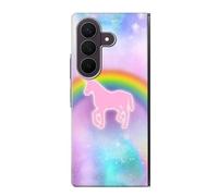 Rainbow Unicorn Pastel Sky Case Cover Custodia per Samsung Galaxy Z Fold 8 Ultra