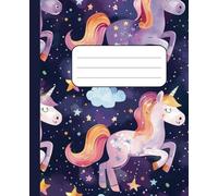 Rainbow Unicorn Writing Adventures: Handwriting Workbook for Little Girls - Unicorn-Themed Practice Sheets for Early Learners