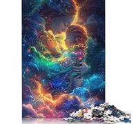 Rainbow Universe Puzzle per Adulti, 500 Pezzi, Ragazzi e Bambine, Puzzle in Legno, Regalo di Compleanno, Puzzle Casuale, 500 Pezzi (52 x 38 cm)