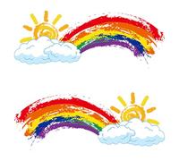 Rainbow Vehicle Stickers - Decorative Car Window Decals, Multifunctional Motorcycle Graphics, Waterproof Adhesive Material | Auto Body Bumper Mirror Ornament, Fade Resistant Color Design