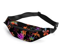 Rainbow Watercolor Leaves Vintage Circus Characters Pattern, sportivo per bambini per adulti per uomo donna