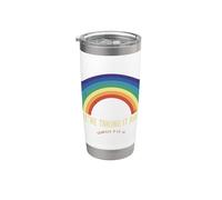 Rainbow We're Taking It Really Back - Versetto biblico cristiano Bicchiere termico in acciaio inox doppia parete