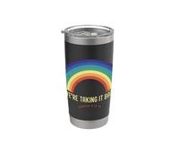 Rainbow We're Taking It Really Back - Versetto biblico cristiano Bicchiere termico in acciaio inox doppia parete