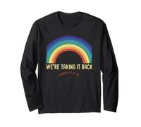 Rainbow We're Taking It Really Back - Versetto biblico Cristiano Maglia a Manica