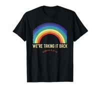 Rainbow We're Taking It Really Back - Versetto biblico Cristiano Maglietta