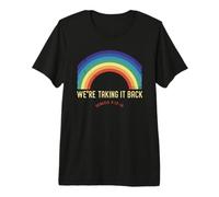 Rainbow We're Taking It Really Back - Versetto biblico Cristiano Maglietta Premium