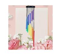 Rainbow Wind Chimes for Outside, Wind Chimes Gifts for Your Friends,Children, Outdoor Wind Chimes wi