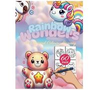 Rainbow Wonders: A Magical Coloring Journey: Bold & Easy Squishmallow Coloring Fun