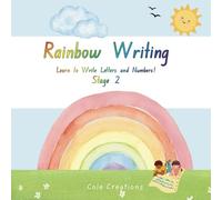 Rainbow Writing: Learn to Write Letters and Numbers! Stage 2 (3-5yrs): Foundation Font