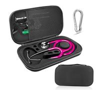 RainbowJise Custodia da viaggio per il monitoraggio dello stetoscopio, custodia rigida da viaggio per medici, medici, infermieri, Blu, casual