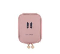 RainbowJise Piccolo kit di pronto soccorso da viaggio, portatile, vuoto, mini borsa per medicine, borsa medica di emergenza per casa, auto, viaggi, campeggio e attività all'aperto, rosa, Portatile