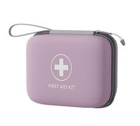 RainbowJise Piccolo kit di pronto soccorso da viaggio vuoto, piccola borsa per medicinali, kit medico di emergenza per casa, auto, viaggi, campeggio e attività all'aperto, rosa, S, casual