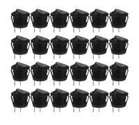 Raindrops 2 StÃ¼ck 2-poliger Drehknopf mit Kippschnappbefestigung Spst