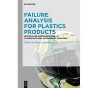 Rainer Dahlmann Failure Analysis for Plastics Products (Copertina rigida)