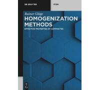 Rainer Glüge Homogenization Methods (Tascabile) De Gruyter STEM