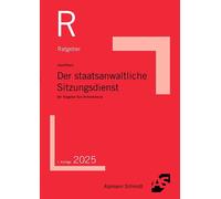 Rainer Kock Pat Der staatsanwaltliche Sitzungsdienst: Der Ratgeber f (Tascabile)
