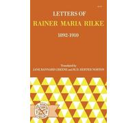 Rainer Maria Rilke Letters of Rainer Maria Rilke, 1892-1910 (Tascabile)