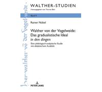 Rainer Nübel Walther von der Vogelweide (Copertina rigida) Walther-Studien