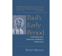Rainer Riesner Paul's Early Period (Tascabile)