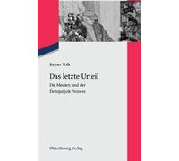 Rainer Volk Das letzte Urteil (Tascabile) Zeitgeschichte Im Gespräch