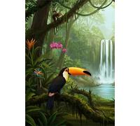 Rainforest 4000 Piece Jigsaw Puzzles for Adults, Colourful, Challenging & Brainteasing Adult puzzles 4000 Pieces Birds, Fun jigsaws for The Whole Family 56x34 inch