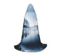 Rainforest - Mantello da mago per Halloween, con stampa, per feste a tema, per adulti e ragazzi, taglie S, M, L