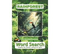Rainforest Word Search Book: Easy to Read Print. 6x9 inches ı 110 pages. Great for Gifts, Travel, Leisure Time and more.