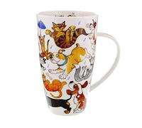 Raining Cats and Dogs Mug - Henley Shaped - By Dunoon by Dunoon