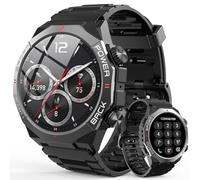 Rainpal Smartwatch Donna Uomo, 1,91" HD Touchscreen Smart Watch con Funzione Telefono, 112+ Modalità Sportive, Orologio Fitness Impermeabile Ip68 con Pulse Sleep Monitor (Rotondo Nero)