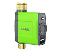 RAINPOINT Centralina Irrigazione WiFi, ssenza Gateway dell'antenna, deve essere utilizzato con Gateway HWG023/ HWG040, soltanto 2,4 GHz, IP65 Timer Irrigazione, Ingresso e Uscita in Ottone
