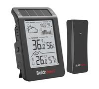 Stazione meteo solare BALDRTHERM B0596WT2H2P-V1 con sensore, nero