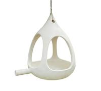 Rainproof Large Capacity Feeder, 16.4x11.7x11.7cm, 3D Printing Material, Hangable Dispenser, Garden Bird Watching, Backyard Wild Bird Feeding