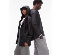 Rains - 12010 - Giacca impermeabile unisex corta color nero 2XL