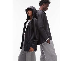 Rains - 12010 - Giacca impermeabile unisex corta color nero XS