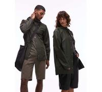 Rains - 12010 - Giacca impermeabile unisex corta color verde XS