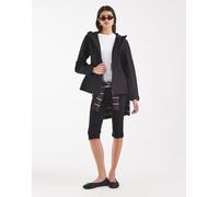 Rains 12570 Suva giacca softshell impermeabile con cappuccio nera-Nero S
