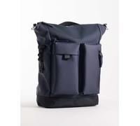 Rains - 12960 Otaru - Zaino impermeabile blu navy con tasca One Size