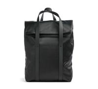 Rains 2 Way Borsa a zainetto nero, fibra sintetica, unisex, 13L
