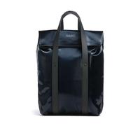 Rains 2 Way Mini Borsa a zainetto blu scuro, fibra sintetica, unisex, 6L